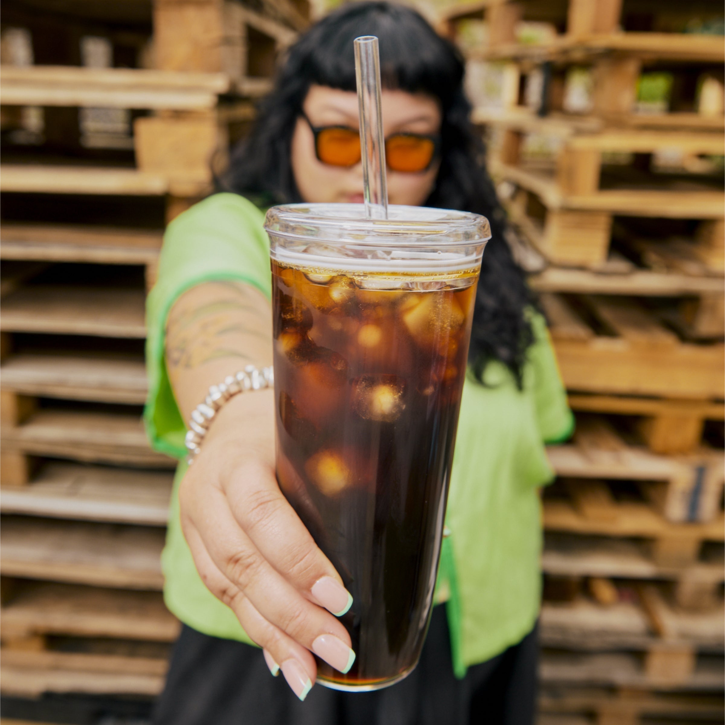 20oz cold brew in KeepCup Cold Cup Original
