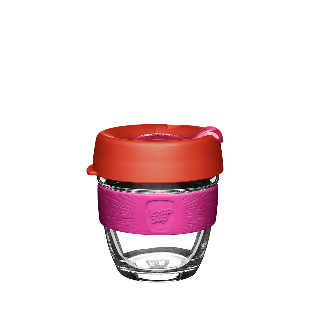 Tasse à Café en Verre Réutilisable KeepCup Brew Cork Tasse à Café en Verre Réutilisable KeepCup Brew Cork