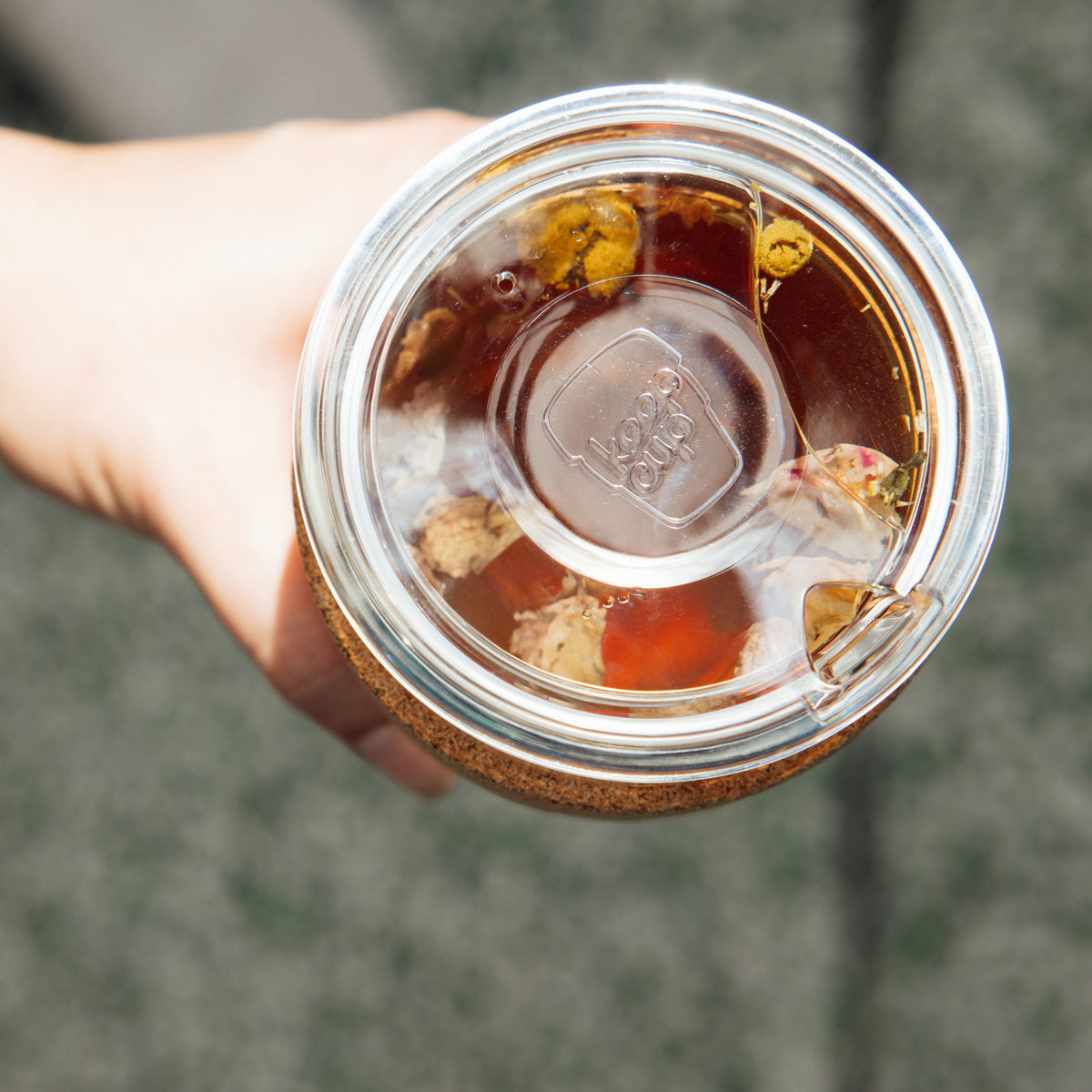 Clear QuickSip Lid - SML