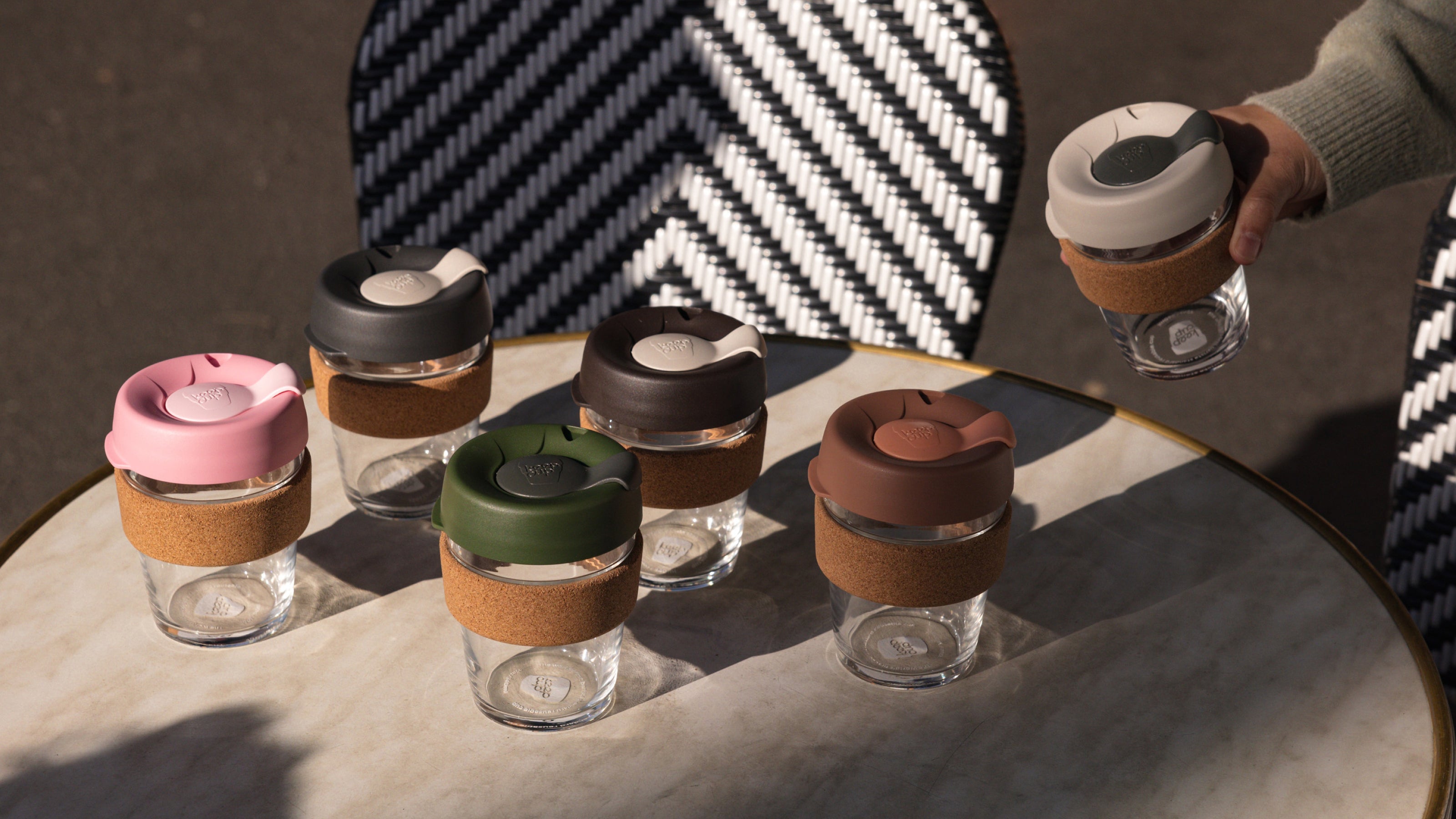 Reusable Glass Cups