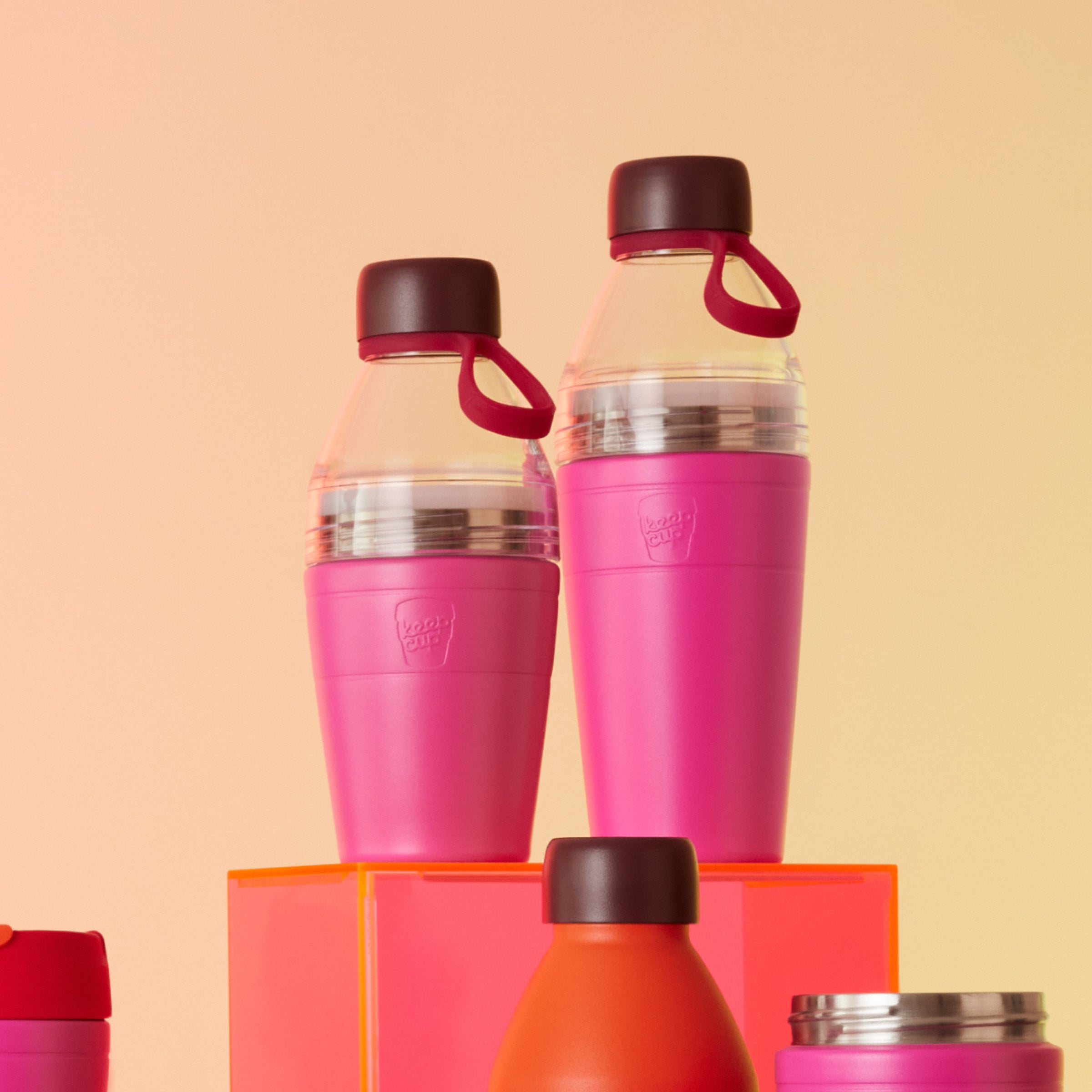 Helix Bottle Clear Top